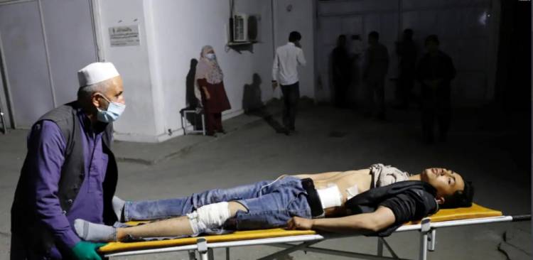 در یک حمله انتحاری در دشت برچی شهر کابل 24 تن کشته شد 