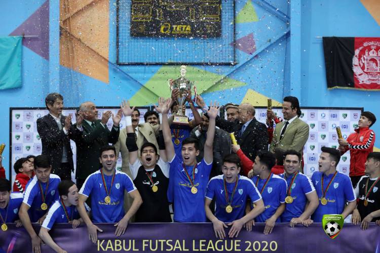 مسابقات لیگ برتر فوتسال شهر کابل با قهرمانی تیم صداقت پایان یافت